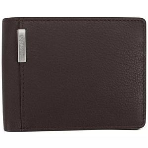 Calvin Klein Men's Pebbled Leather RFID Slimfold Wallet